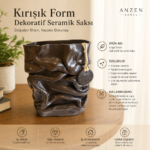 DEKORATİF SERAMİK VAZO