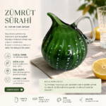 ZÜMRÜT CAM SÜRAHİ